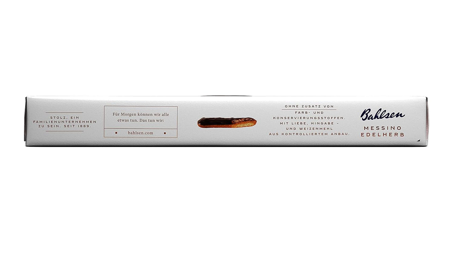 Bahlsen Messino Edelherb - Balení 4 ks - Edelherb Čokoládová pomerančová náplň Nadýchané těsto (1 x 125 g)
