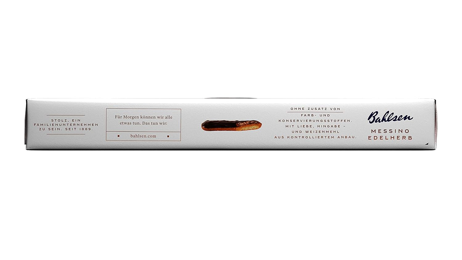 Bahlsen Messino Edelherb - Balení 4 ks - Edelherb Čokoládová pomerančová náplň Nadýchané těsto (1 x 125 g)