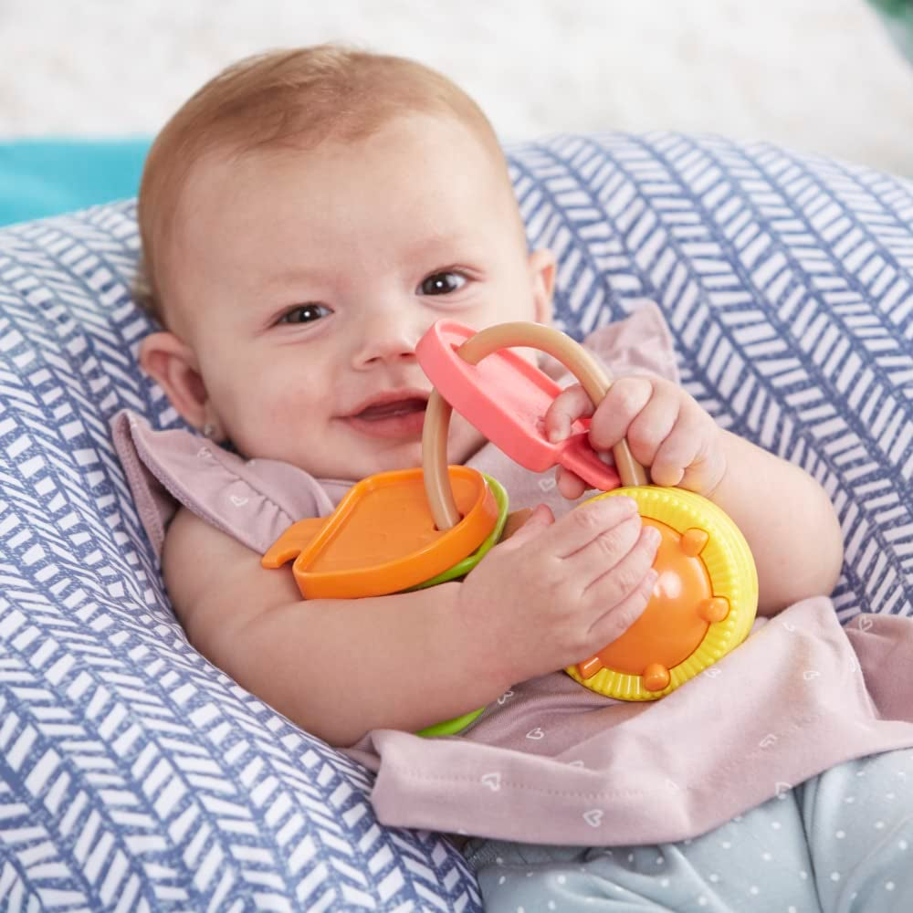 Playskool Moje první klíče, smyslová hračka se strukturami a zvuky pro miminka od 3 měsíců (Amazon Exclusive) Baby Toys Naty Shop
