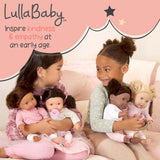 LullaBy – Vanička pro panenky – Souprava do vany – Hračka do vany – Doplňky pro panenky – Realistická vodní hra – Děti 2+