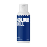 Color Mill Blend potravinářské barvivo na olejové bázi, tmavě modrá barva - Potravinářské barvivo na čokoládu, fondán, muffiny, dorty, pečení, makronky - Potravinářské barvivo na zdobení dortů - 100 ml