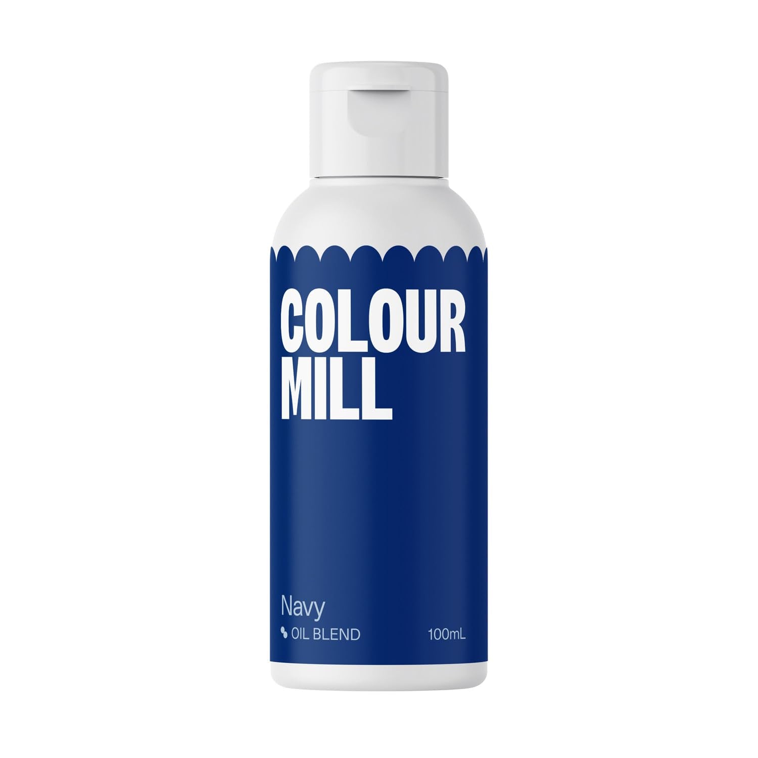 Color Mill Blend potravinářské barvivo na olejové bázi, tmavě modrá barva - Potravinářské barvivo na čokoládu, fondán, muffiny, dorty, pečení, makronky - Potravinářské barvivo na zdobení dortů - 100 ml