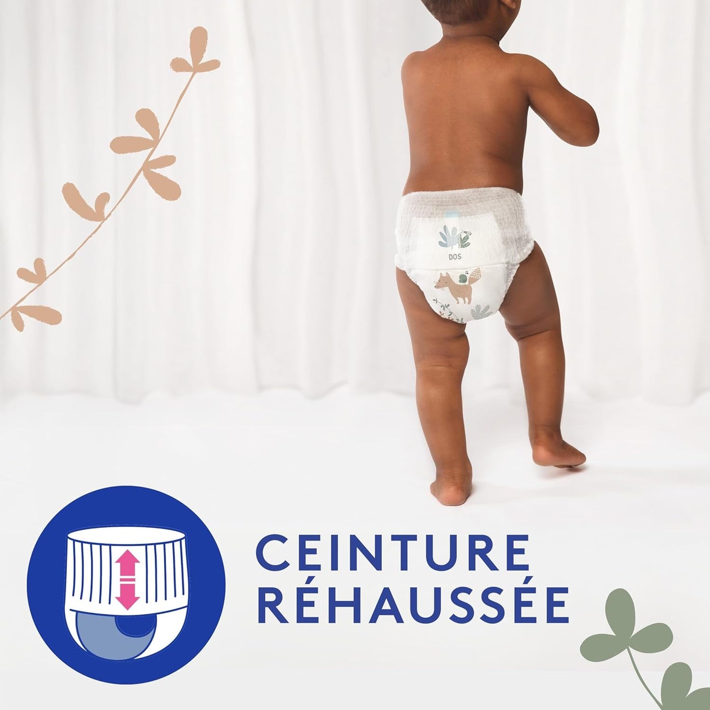 Douceur Naturelle - Kalhotky, Velikost 6 (16-26 kg) Balení 1 měsíc - 112 kalhotek