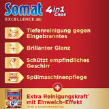 Somat Excellence plus 4v1 Caps (50 Caps), tablety do myčky Naty Shop
