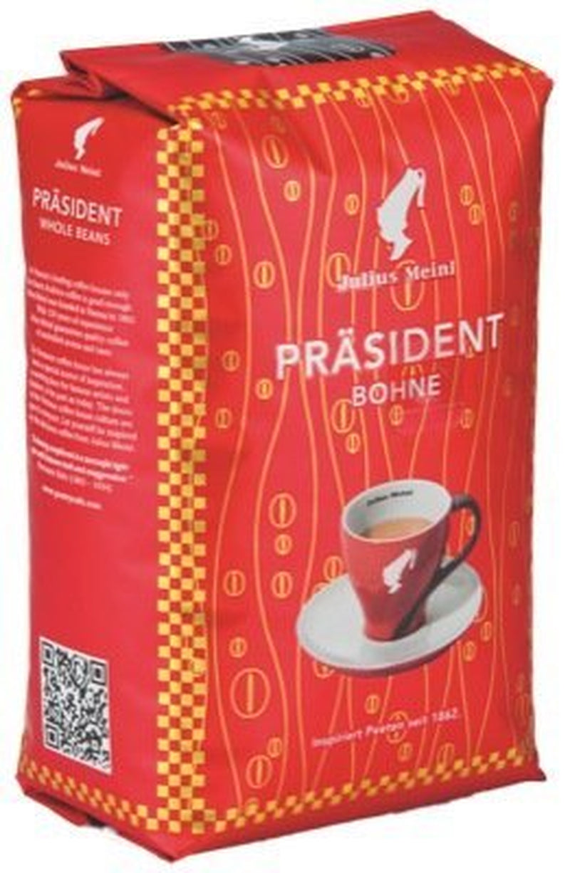 Káva Julius MEINL President, celá zrna, 5 balení po 500 g, celkem 2,5 kg