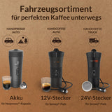 Handpresso - Handcoffee Truck 21010 | Espresso kávovar s kapslemi Senseo pro nákladní vozy 24V | 24V Truck Espresso kávovar, cestovní kapslový espresso kávovar | 24V truck espresso na cesty