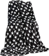 Celinatex nadýchaná deka 150 X 200 Cm Bordeaux deka pohovka pohovka měkká deka stars Microfibre Fleece Oeko-Tex Moonlight Postele a přikrývky Besuche den CelinaTex-Store Black stars 150 X 200 Cm