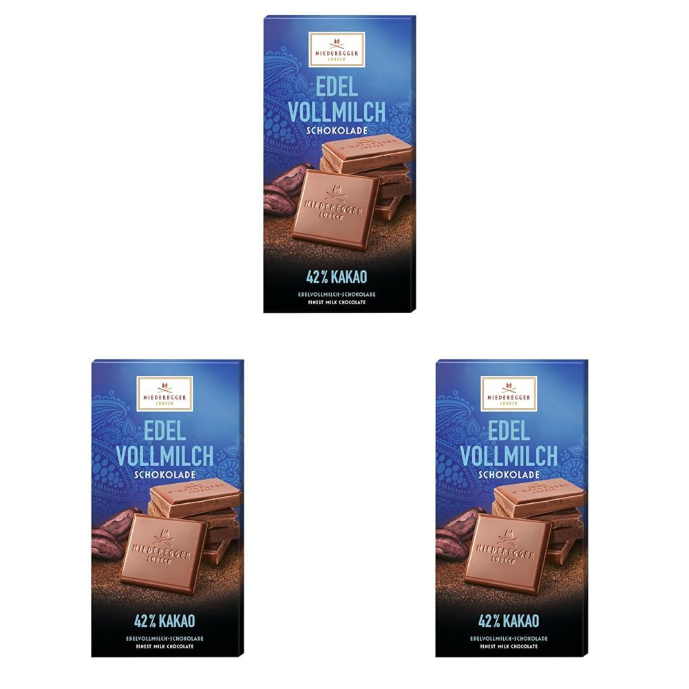 Niederegger prémiová mléčná čokoláda 100g