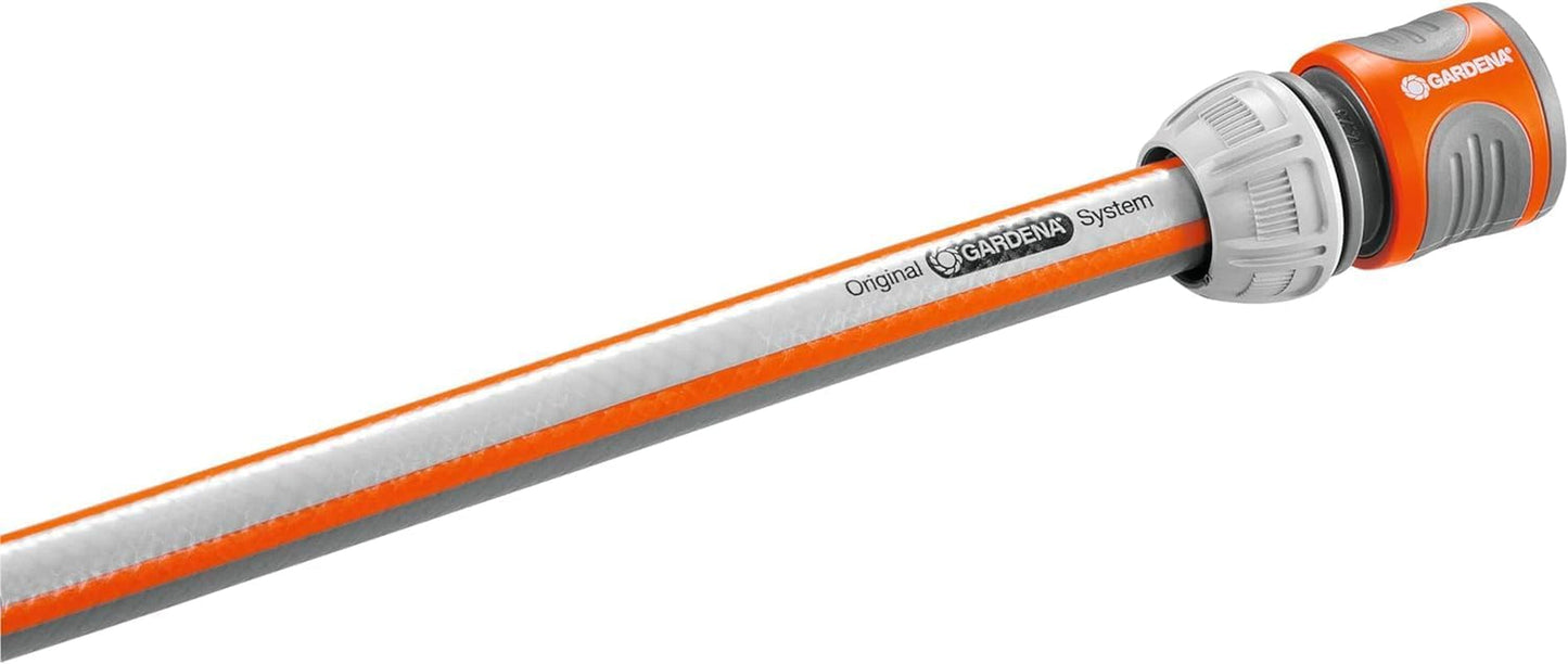 Gardena 13 mm (1/2 palce) a 15 mm (5/8 palce) Hadicová spojka: Násuvná spojka pro konec hadice, vybrání pro upnutí, snadná montáž, v krabici (18215-20)
