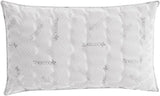 Italské povlečení MB Home Italia, polštář, biokeramika, světle šedá, 45 x 75 cm Standardní polštáře Naty Shop Termocontrol