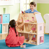 Dřevěný domeček pro panenky Melissa a Doug