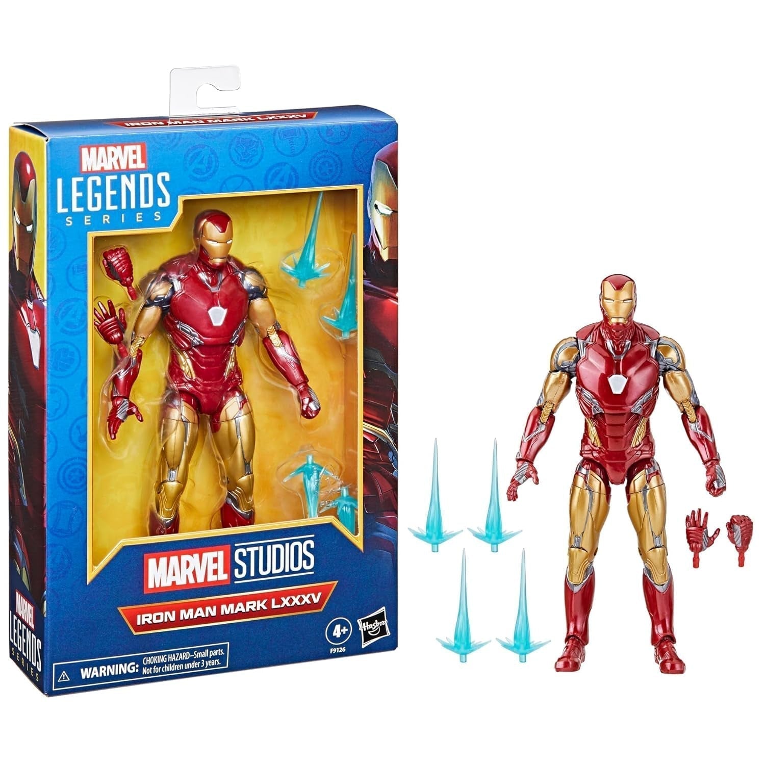 Marvel Legends Series Iron Man Mark LXXXV Avengers: Endgame 6palcová akční figurka Akční figurky Naty Shop