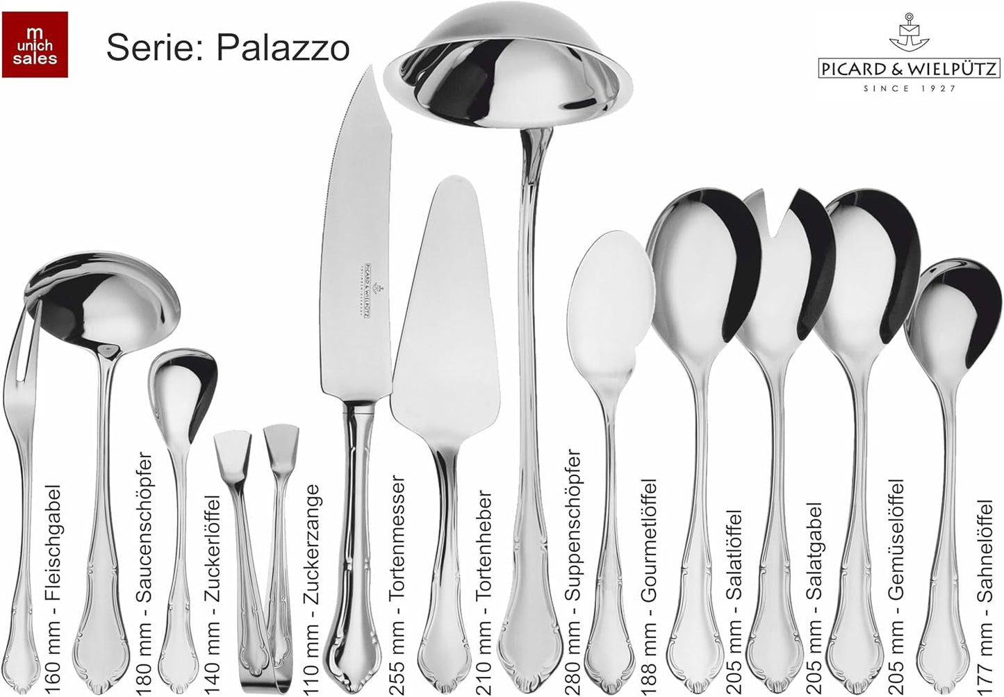 Sada příborů Palazzo pevná 30 dílná Kitchen Naty Shop