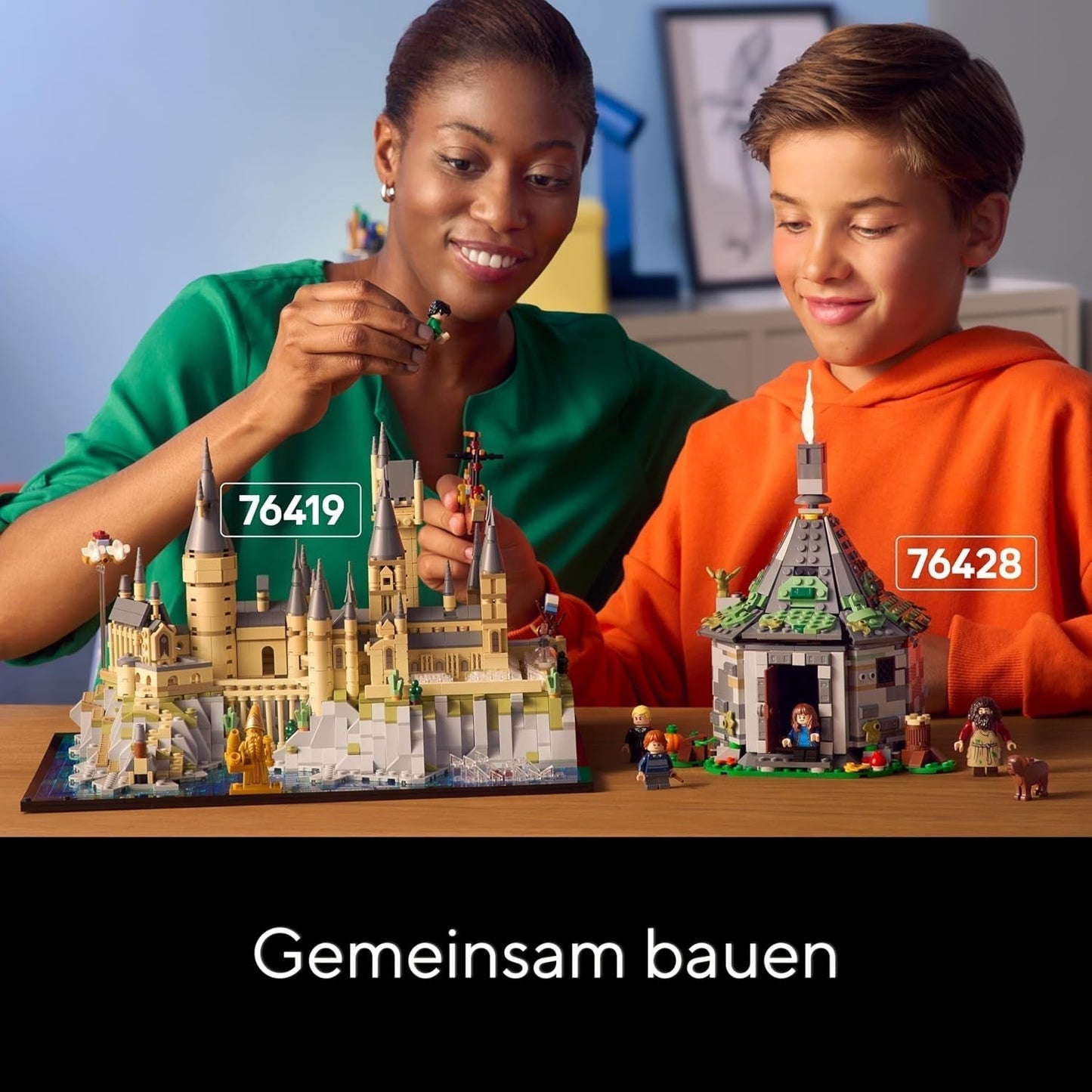 Bradavický hrad LEGO Harry Potter s hradními křídly - sbírka pro dospělé obsahující hlavní věž a astronomickou věž, Tajemnou komnatu a minifigurku architekta - dárek pro ženy - 76419 Stavebnice Besuche den LEGO-Store