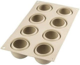 Silikomart, forma na silikonové dorty Tartufo, 8 samostatných portů, Ø 62 H 52 mm Kitchen Naty Shop
