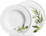 Jídelní servis Ritzenhoff & Breker Evora, 12 kusů, porcelán, bílá