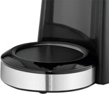 Espresso WMF Bueno se skleněnou karafou, filtrovaná káva, 10 šálků, tlačítko zapnutí/vypnutí, systém proti odkapávání, oscilační filtr, automatické zastavení, topná deska, 1000W
