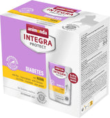 animonda INTEGRA PROTECT vlhké krmivo pro diabetické kočky se štěňaty (8 x 85 g), doporučené veterináři pro diabetes, kompletní dietní krmivo pro dospělé kočky, vyvinuté ve spolupráci s veterináři.