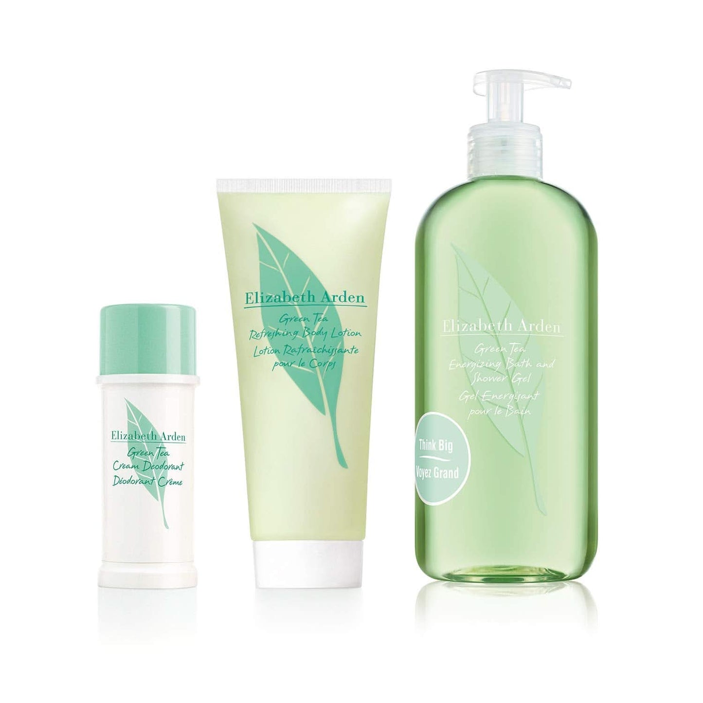 Elizabeth Arden Green Tea, osvěžující tělové mléko se zeleným čajem pro ženy, 200 ml Cosmetics and Beauty Naty Shop Set se sprchovým gelem + deodorant krém