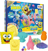 INKEE Spongebob Surprise Kids Bath Bomba SpongeBob SquarePants Sběratelská sada 80 gramů Naty Shop Sponge Bob sada do koupele pro děti