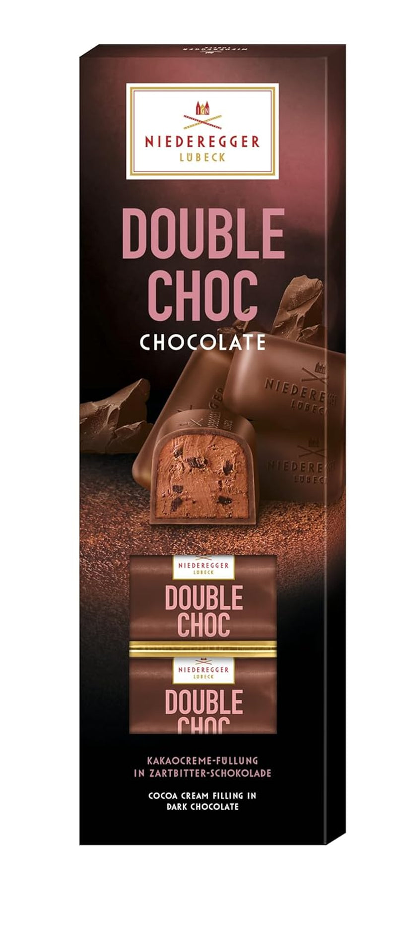 Niederegger klasické pralinky 'Double Choc' 100g