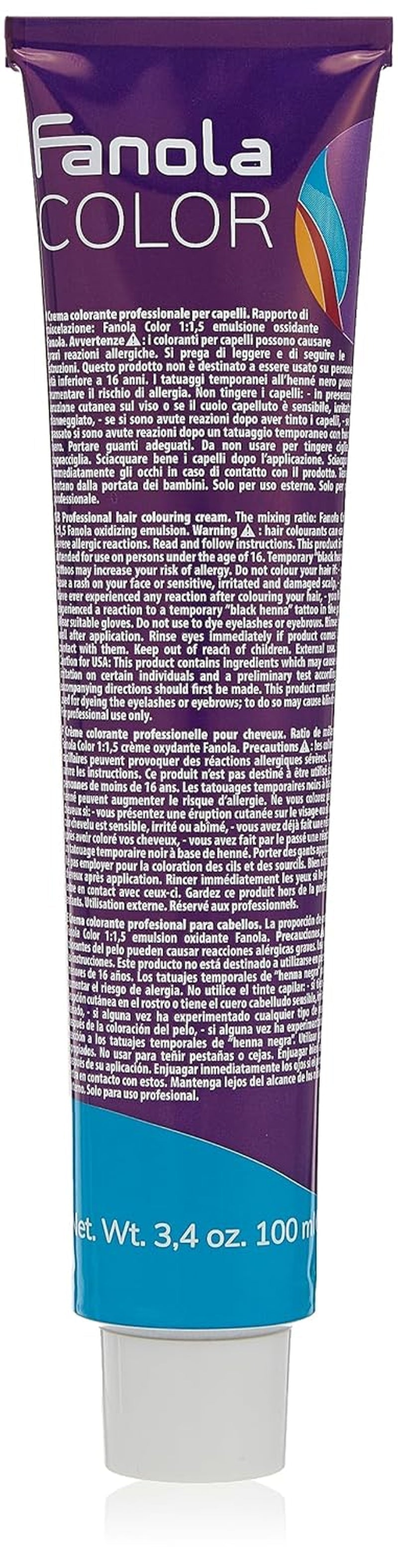 Fanola crema colore Barvicí krém 7.0 Blond, 100 ml