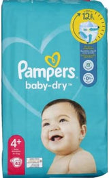 Plenky Pampers 81657566 Baby-Dry Pants, bílé
