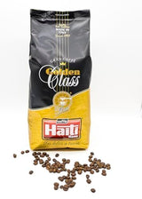 Caffè Haiti Roma Gran Caffè Golden Class zrnková káva v 1 kg balení. Italská řemeslná pečeně a kvalitní směs.