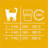 GimCat Near Nature Trial Mix 12 Pack - Bezobilné krmivo pro kočky od 7 měsíců s recepturou vhodnou pro daný druh a kořist - 12 sáčků (12 x 85 g)
