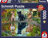 Schmidt Spiele 57392 Dream Big, kočky, skládačka 1000 dílků Puzzle Naty Shop Výchozí název