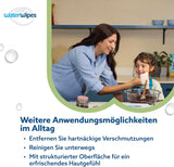 WaterWipes Sensitive+ vlhčené ubrousky pro kojence a batolata, počet 720 (12 balení), 3 v 1 čištění, péče, ochrana, 99,9 % vody, texturované čištění, bez parfemace
