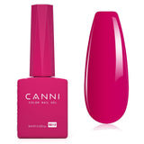 CANNI gel lak na nehty, semipermanentní, tmavě fialový, lak na nehty, UV gel, soak off, manikúra