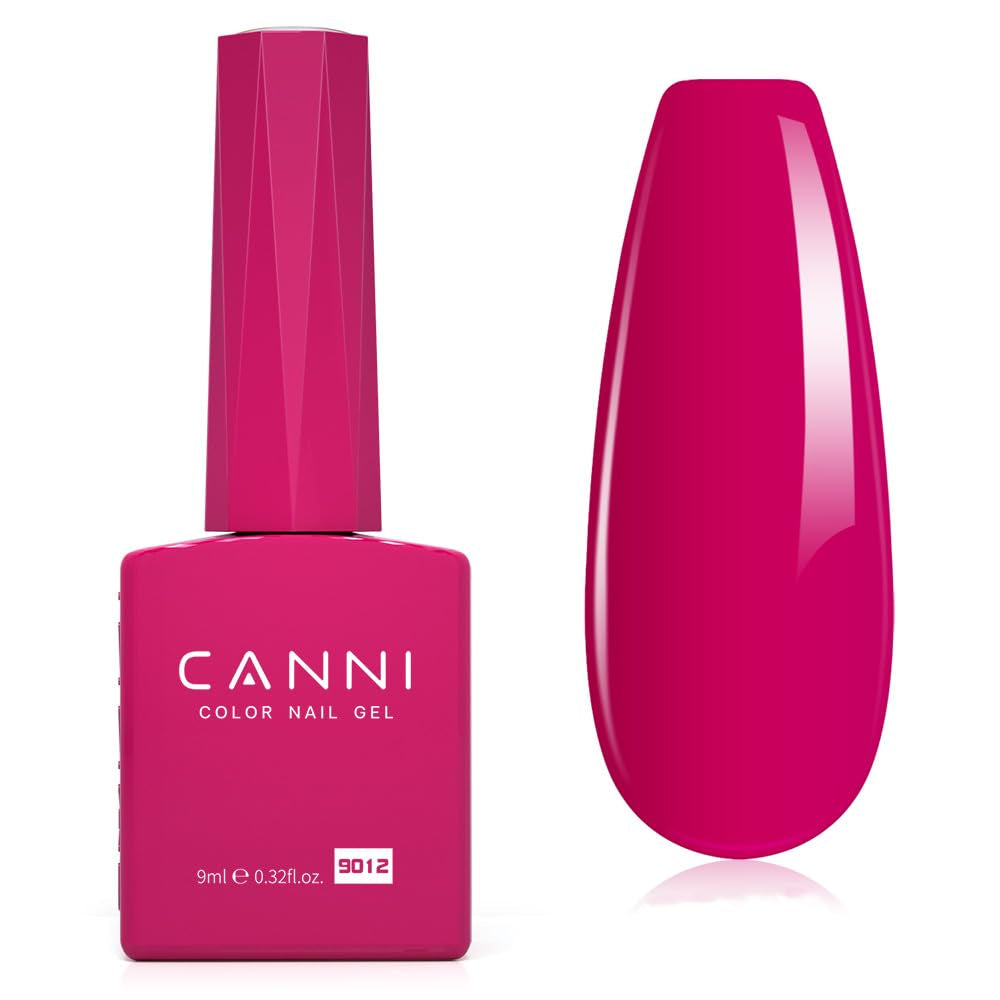 CANNI gel lak na nehty, semipermanentní, tmavě fialový, lak na nehty, UV gel, soak off, manikúra