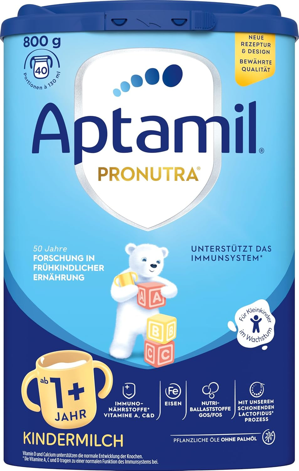 Aptamil Růstové mléko 1 Plus - Růstové mléko od 1 roku - 800g