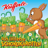 Küfferle, Mrkev s originální čokoládou 810 g 60 ks., Mléčná čokoláda, 1 kus