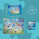 Ravensburger Puzzle 80536 - Disney Mýdlové bubliny, 300dílné puzzle pro fanoušky Disney ve věku 9+ Puzzle Naty Shop