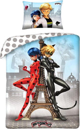Dětské ložní prádlo, filmy a kreslené filmy, oboustranné, bavlněné Ložní prádlo - dětské Naty Shop Miraculous