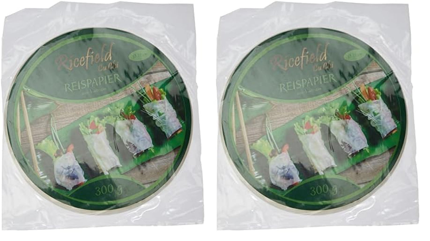 Rýžový papír Ricefield, kulatý, 22 cm, 1 balení (300 g)