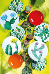Sada nádobí Excelsa Color Cactus, 18 kusů, vícebarevné