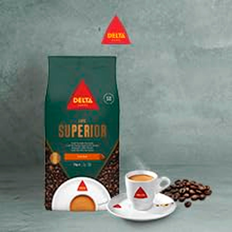 Zrnková káva Delta Superior Premium, 1 kg