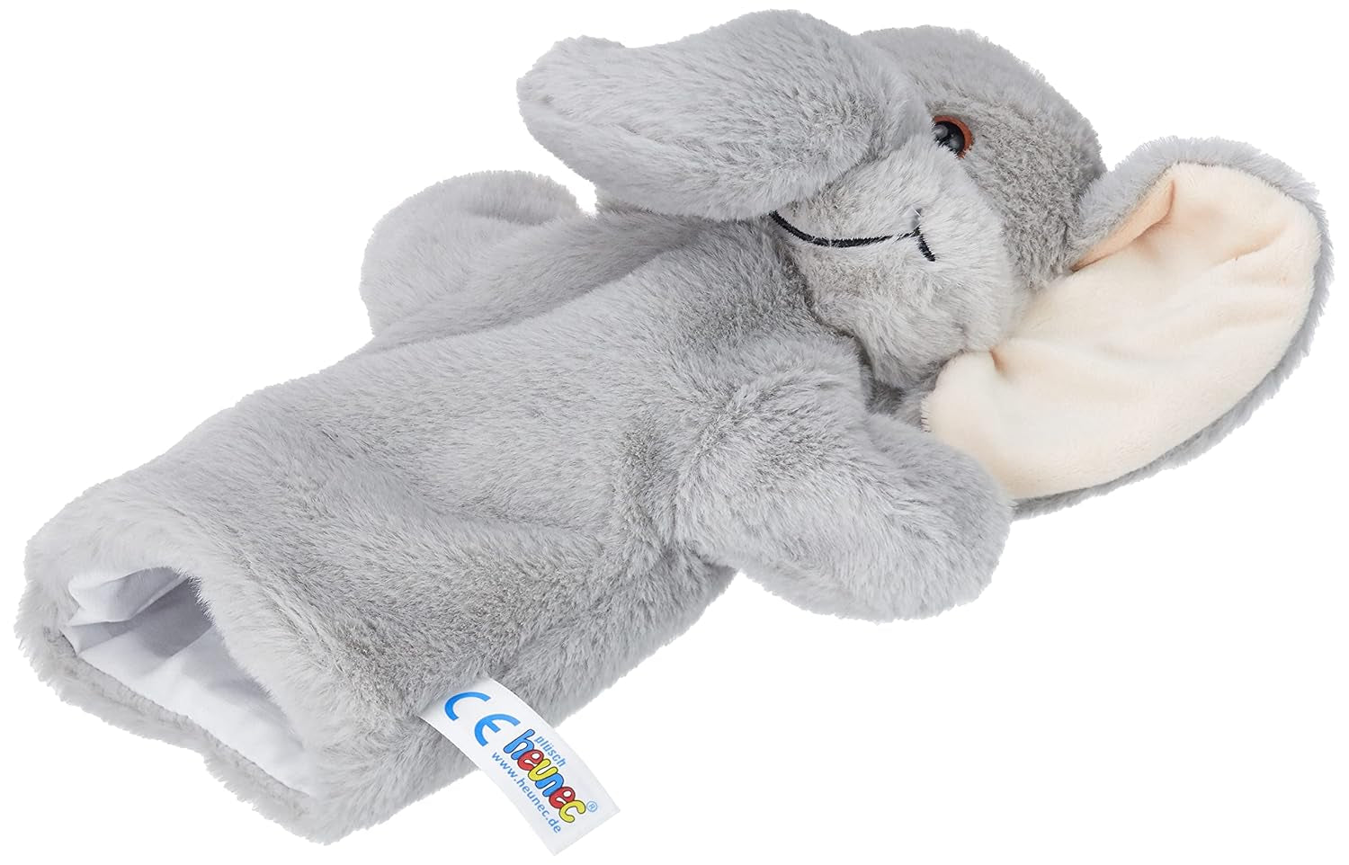 394070 Ruční loutka slon, šedá Toys Bebe Naty Shop