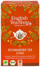 ETS - Chai Black Tea, Naturland BIO, 20 čajových sáčků (balení po 2)