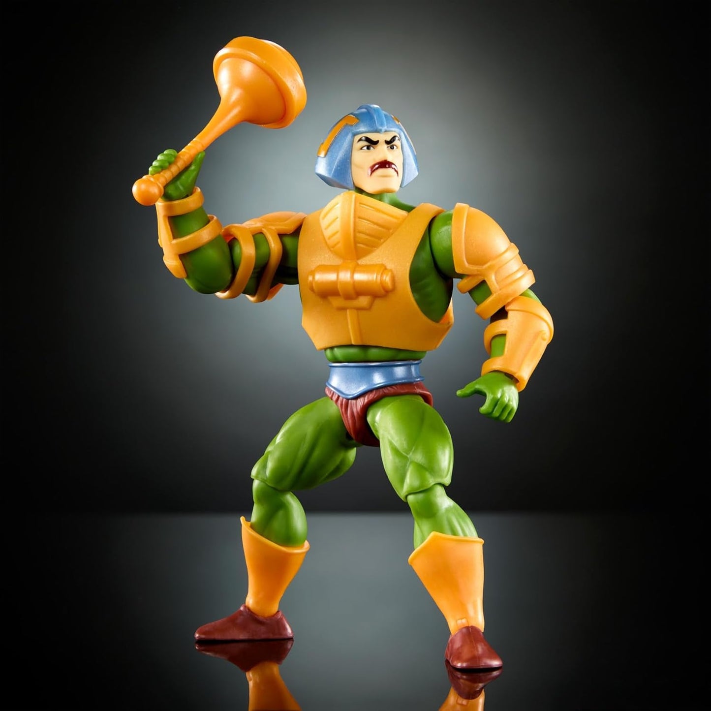 Hračka Masters of the Universe Origins, akční figurka Man-At-Arms Duncan z kolekce Cartoon, výška přibl. 14 cm, hrdina s odnímatelným brněním a doplňky, HYD25 Akční figurky Naty Shop