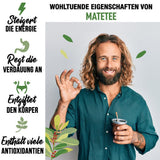 ORIGEENS BIO YERBA MATE TEA 1 KG - The Original I Nepražený, listy, bez stonků, prachu a drobků I Energizující a detoxikační nápoj
