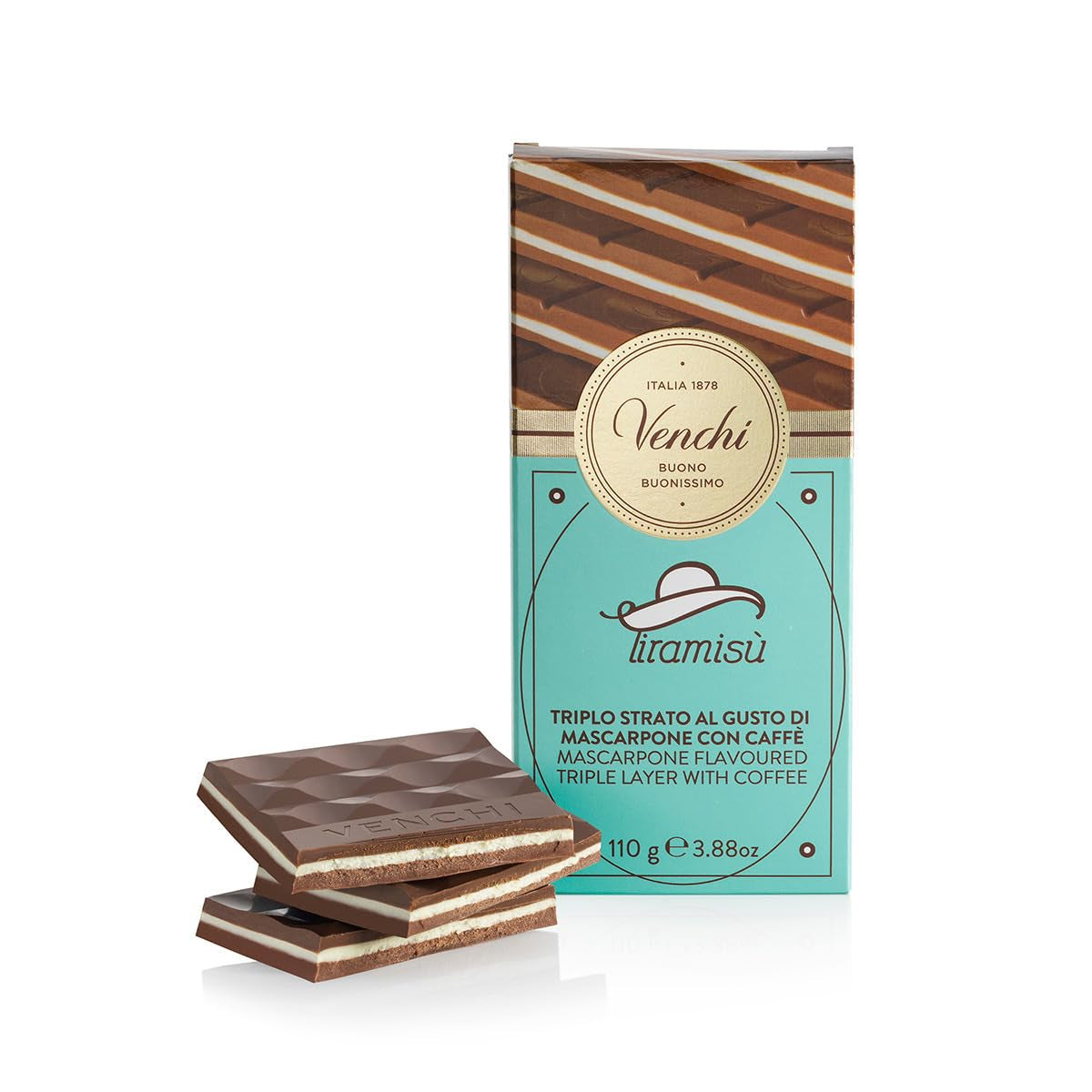 Venchi - Tiramisu s čokoládou 110g - bez lepku