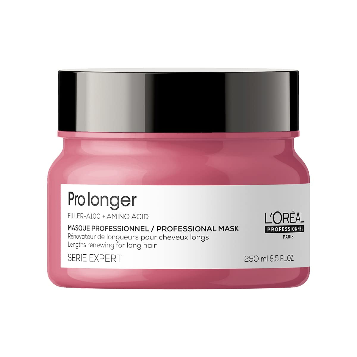L'Oréal Professionnel Posilující maska na vlasy pro dlouhé a tenké vlasy s plnivem A-100 a aminokyselinami, Series Expert, Pro Longer Mask Hair Mask Naty Shop 240,97 G (1 balení)