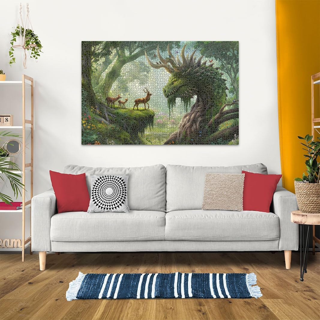 Ravensburger Puzzle 12000808 - The Forest Dragon Awakens - 3000 piece jigsaw puzzle for adults aged 14+ Puzzle Naty Shop