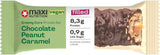 MaxiNutrition Krémová veganská proteinová tyčinka s čokoládou, arašídy a karamelem 12x45g - veganská proteinová tyčinka, 18% protein, 8,3g na tyčinku, nízký obsah cukru (0,9g), bez přidaného cukru, bez umělých aromat