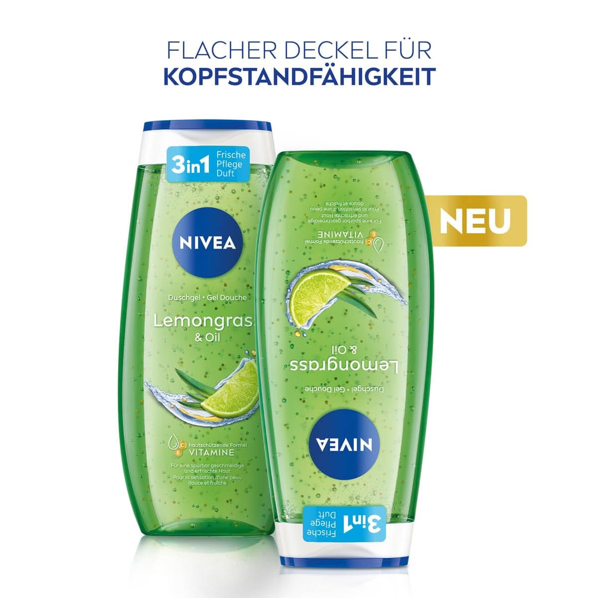 NIVEA Sprchový gel Lemon Grass And Oil, 250 ml Sprcha a koupel Naty Shop