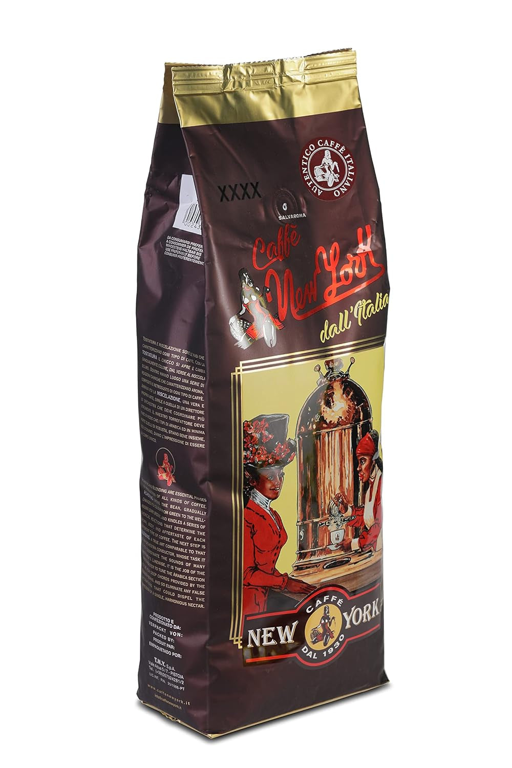 Caffè New York - XXXX - Celozrnná káva - 1000g